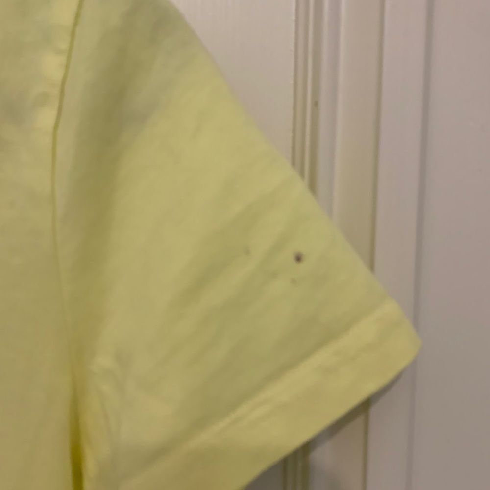 Pale yellow Misslook tee small - Picture 2 of 4
